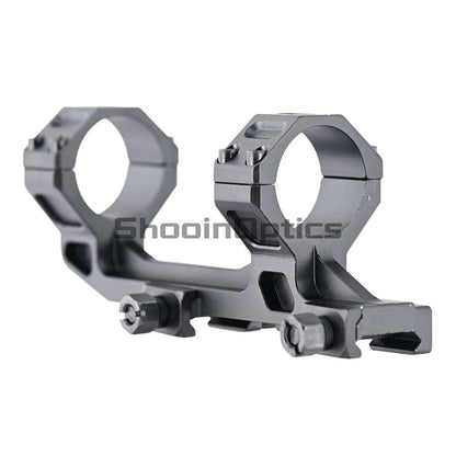 Precision Integral Cantilever Picatinny Mount 30mm Ring - Shooin Optics