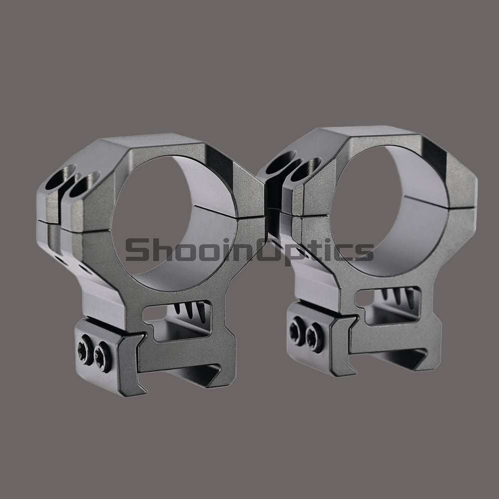 Shooin Optics Pebble Scope Ring Mount For 34mm Tube Picatinny Weaver Rail - Shooin Optics