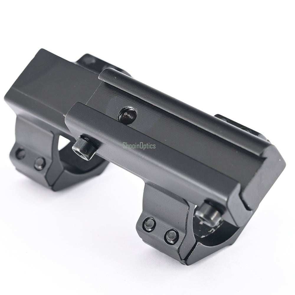 Rifle Scope 30mm Tube Ring Extended Cantilever Dovetail 11mm Mount - Shooin Optics