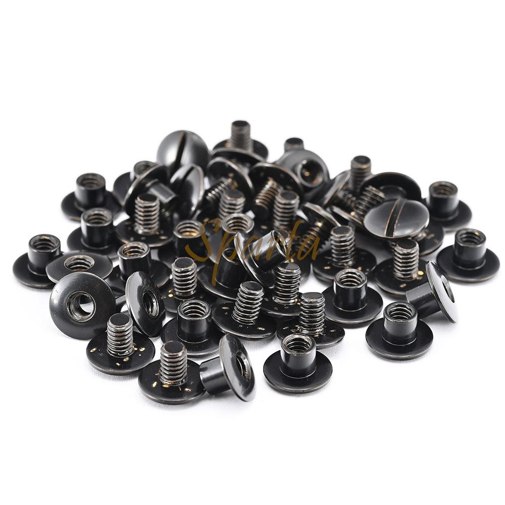 Sparta Sling Solid Brass Chicago Screws Black Finish 24 Sets SSS - 2 - 5091 - Shooin Optics