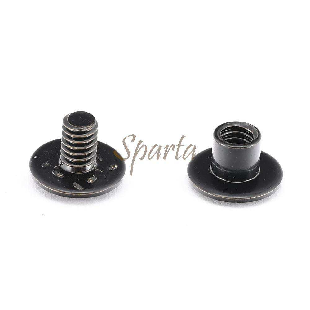 Sparta Sling Solid Brass Chicago Screws Black Finish 24 Sets SSS-25091 - Shooin Optics
