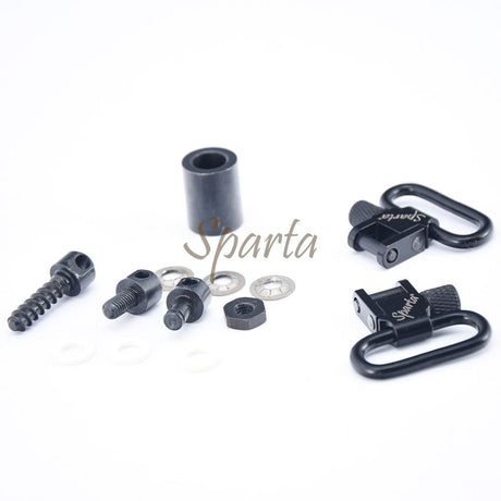 Sparta Sling Swivels Quick Detachable Lock For Most Pump And Auto Shotguns 1 Inch Shoulder Strap SSS - 12312 - Shooin Optics