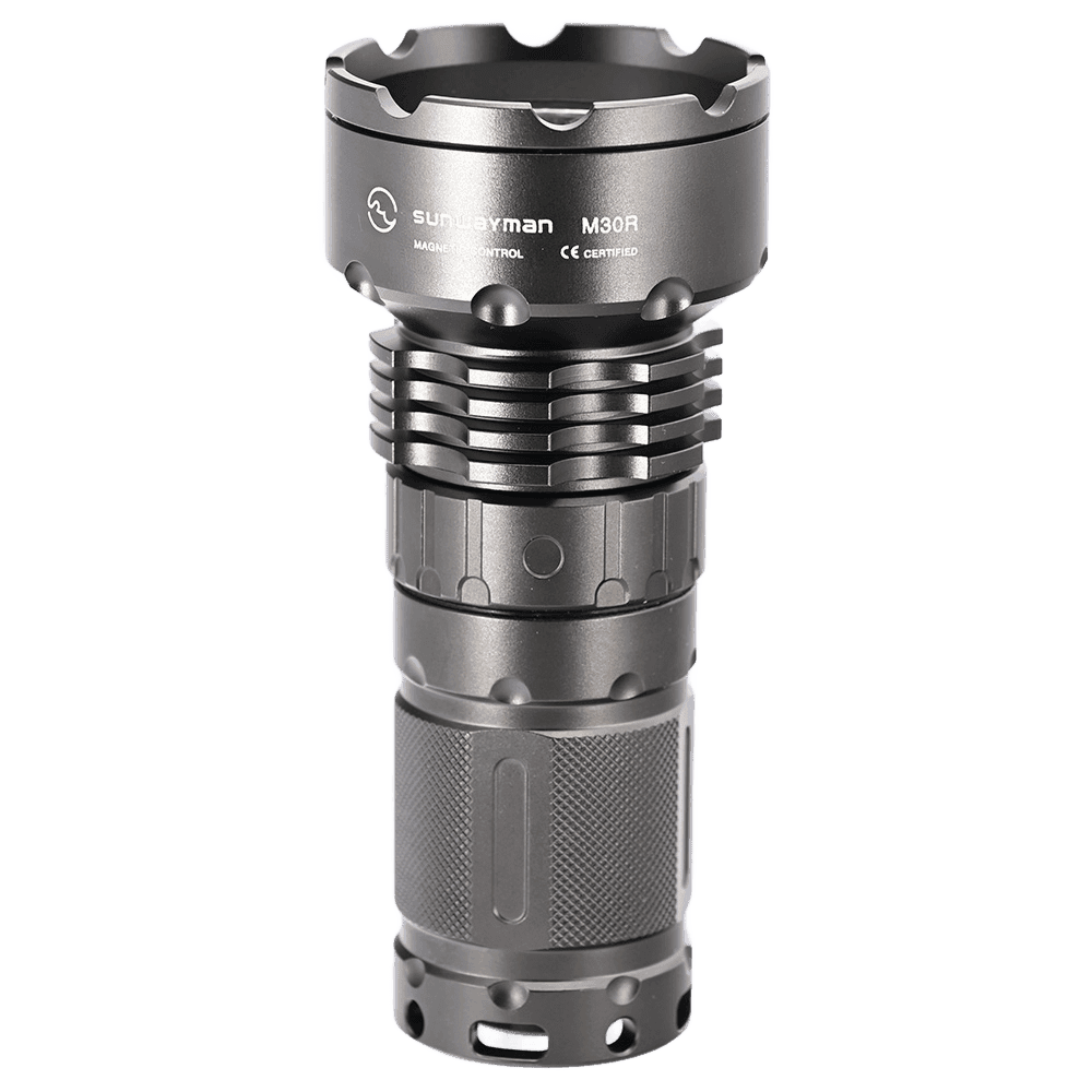SUNWAYMAN M30R 800 Lumen Magnetic Control Flashlight SST-50 LED - Shooin Optics