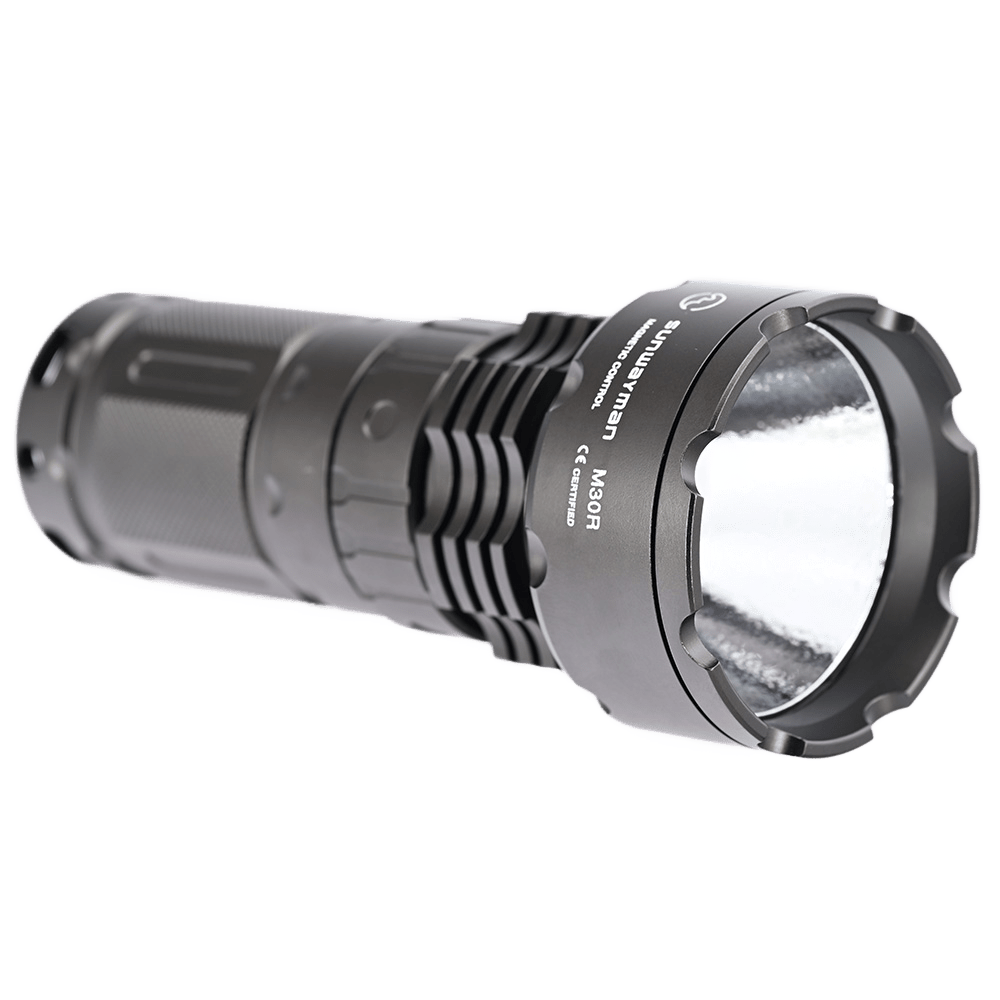 SUNWAYMAN M30R 800 Lumen Magnetic Control Flashlight SST - 50 LED - Shooin Optics