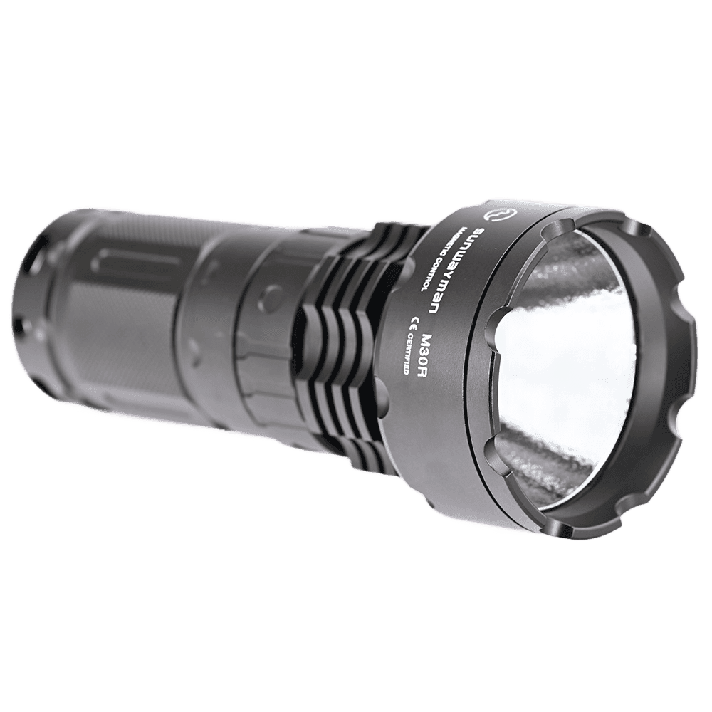 SUNWAYMAN M30R 800 Lumen Magnetic Control Flashlight SST-50 LED - Shooin Optics
