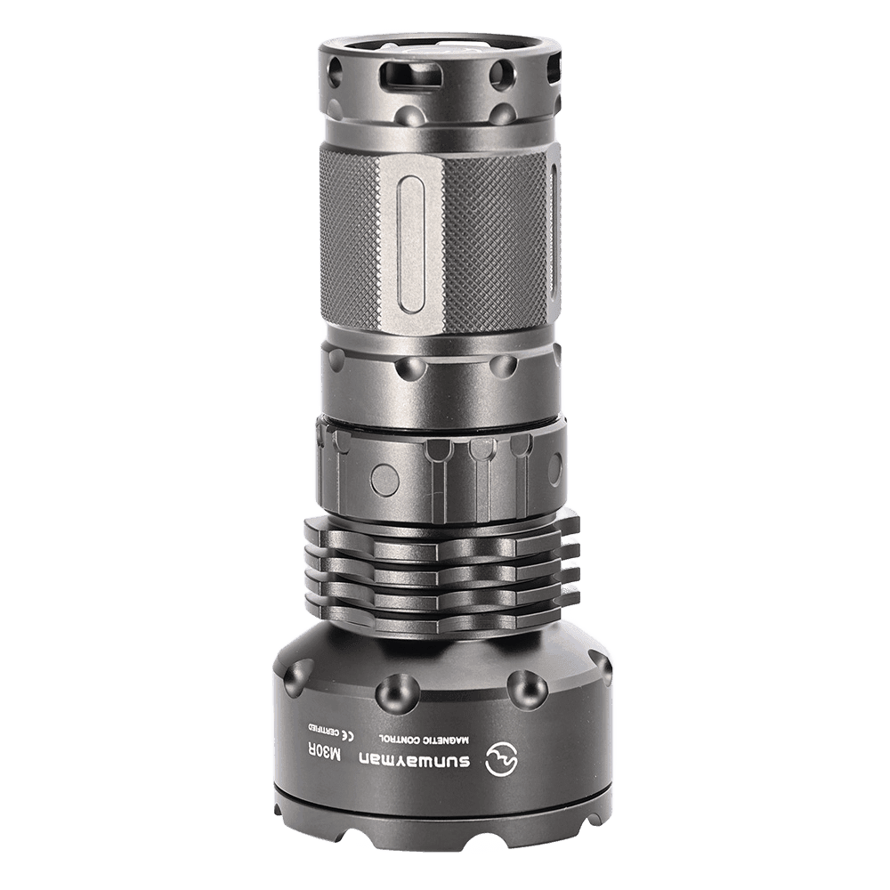 SUNWAYMAN M30R 800 Lumen Magnetic Control Flashlight SST-50 LED - Shooin Optics