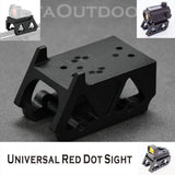 Universal Picatinny 20mm Mount Optics Base For Scope Red Dot Sight Collimator M9661 - Shooin Optics