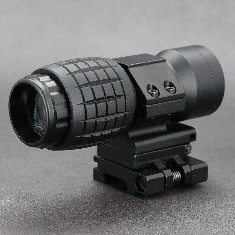 Shooin Optics 3x 5x Magnifier Quick Release 20mm Rail Mount For Red Dot Sight - Shooin Optics